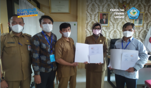 Penandatangan Kerjasama Teknik Komputer Unwir dengan SMKN2 Indramayu