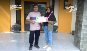 Nursidah Mahasiswa Prodi Teknik Sipil Meraih Medali Perak Pada PUSKANAS (Pusat Kejuaraan Sains Nasional)