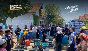 Fakultas Teknik Unwir Peduli Air bersih di Desa Krangkeng