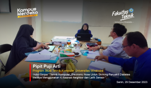 Ujian Sidang Akhir Skripsi Pipit Puji Arti Prodi Teknik Komputer