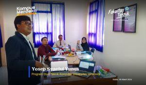 Ujian Sidang Akhir Skripsi Yosep Syaeful Yunus Prodi Teknik Komputer