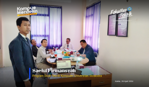 Ujian Sidang Akhir Skripsi Saeful Firmansyah Prodi Teknik Komputer Unwir