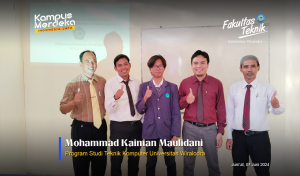 Ujian Sidang Akhir Skripsi Mohammad Kaiman Maulidani Prodi Teknik Komputer Unwir