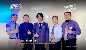Ujian Sidang Akhir Skripsi Iman Sugiman Prodi Teknik Sipil Unwir