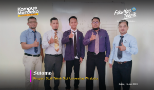 Ujian Sidang Akhir Skripsi Sutomo Prodi Teknik Sipil Unwir.