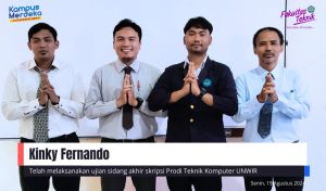 Ujian Sidang Akhir Skripsi Kinky Fernando Prodi Teknik Komputer Unwir
