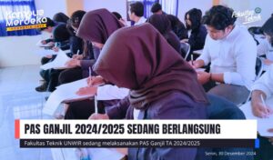 FAKULTAS TEKNIK UNWIR SEDANG MELAKSANAKAN PENILAIAN AKHIR SEMESTER GANJIL TAHUN AKADEMIK 2024/2025