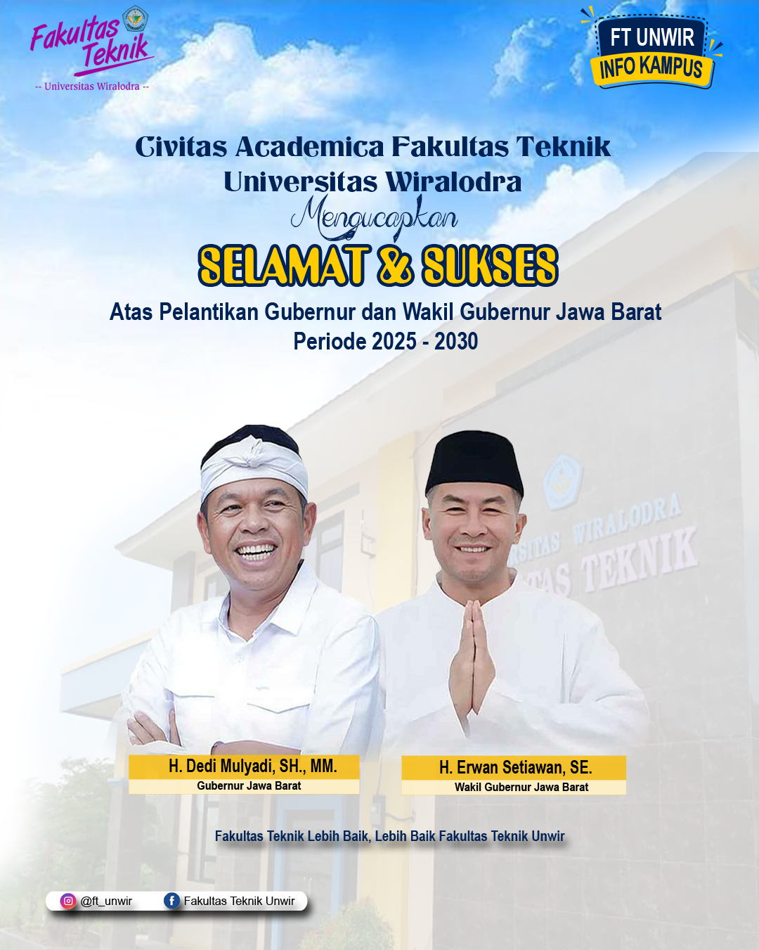 Pelantikan Gubernur dan Wakil Gubernur Jawa Barat