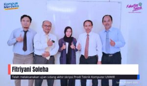 UJIAN SIDANG AKHIR SKRIPSI FITRIYANI SOLEHA TEKNIK KOMPUTER UNWIR