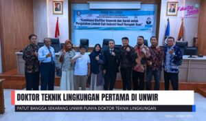 PATUT BANGGA SEKARANG UNWIR PUNYA DOKTOR TEKNIK LINGKUNGAN