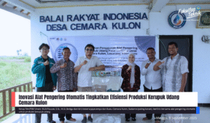 Inovasi Alat Pengering Otomatis Tingkatkan Efisiensi Produksi Kerupuk Udang Cemara Kulon