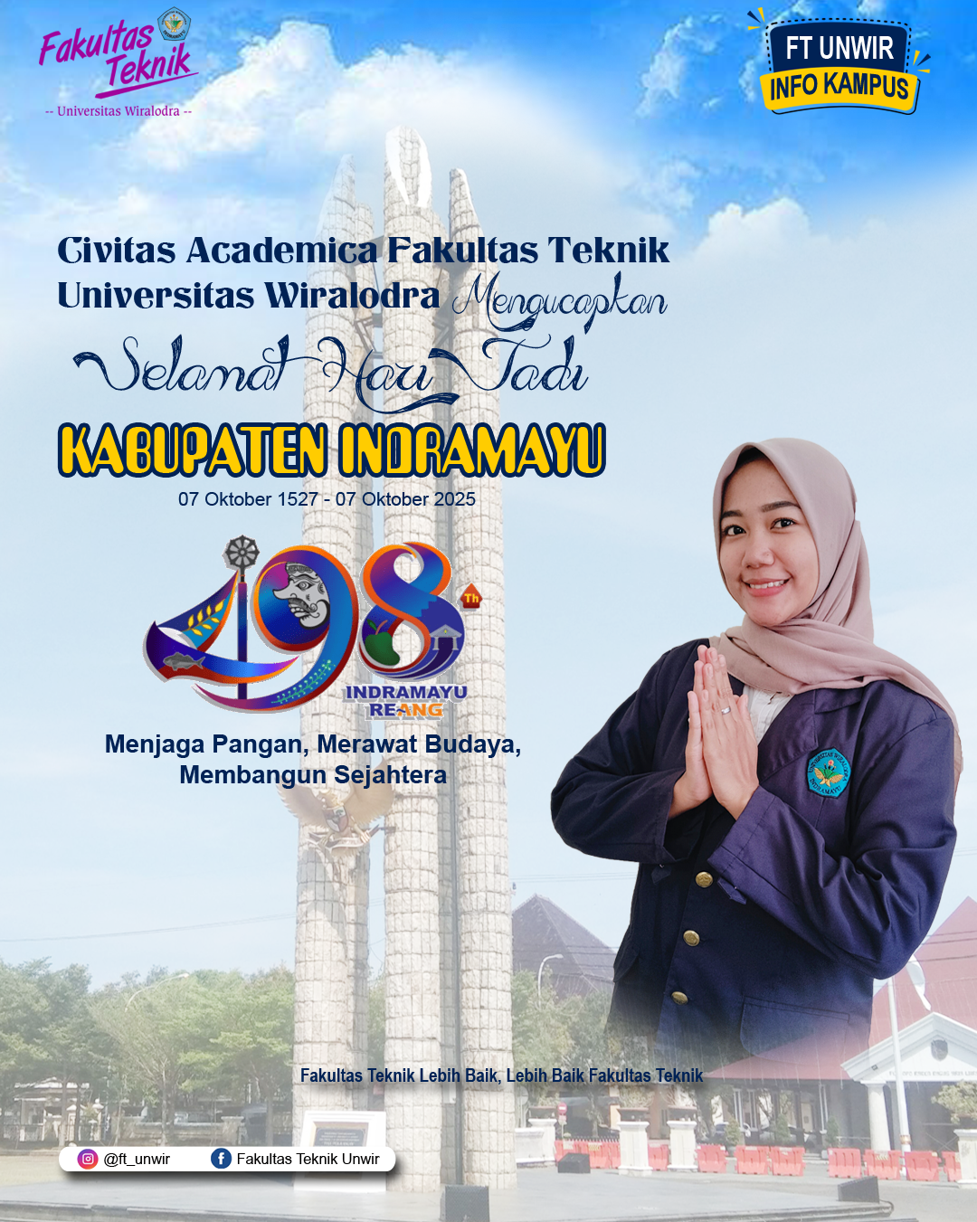Selamat Hari Jari Kabupaten Indramayu Ke-498