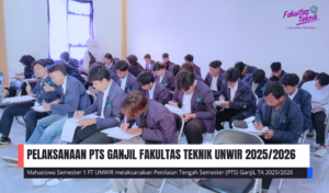 Mahasiswa Semester 1 Fakultas Teknik UNWIR Laksanakan PTS Ganjil Tahun Akademik 2025/2026