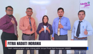 UJIAN SIDANG AKHIR SKRIPSI FITRIA NADIATI INDRANIA PRODI TEKNIK SIPIL UNWIR
