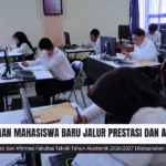 Penerimaan Mahasiswa Baru Jalur Prestasi dan Afirmasi Fakultas Teknik Dilaksanakan Sukses