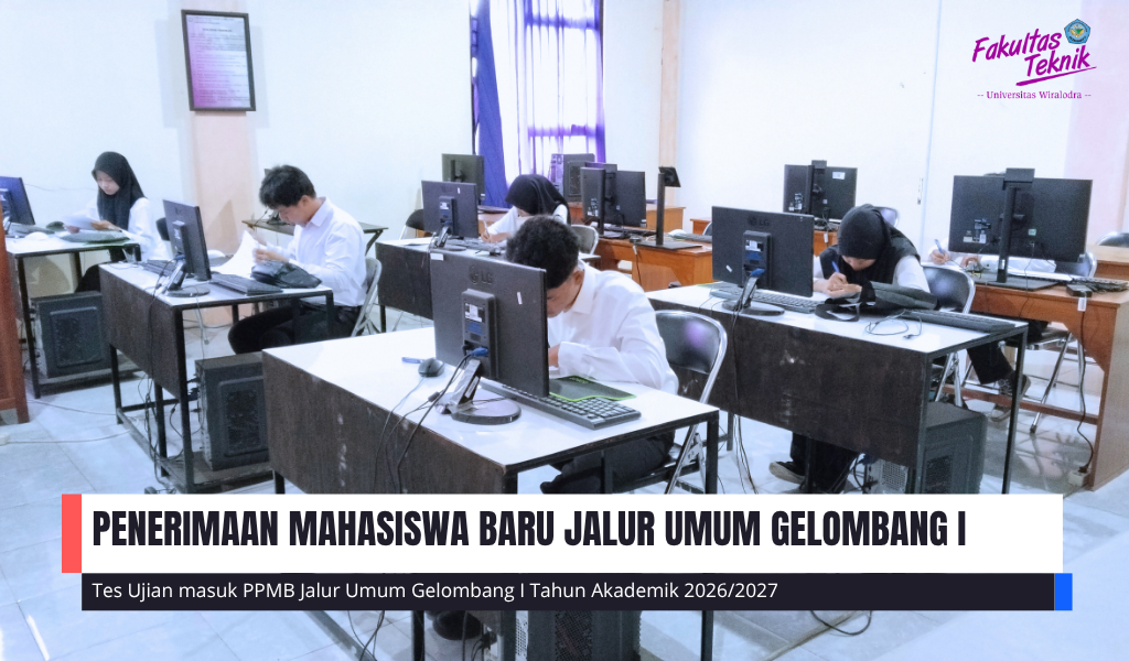 Penerimaan Mahasiswa Baru Jalur Umum Gelombang I Tahun Akademik 2026/2027