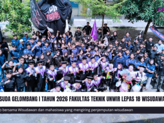 Wisuda Gelombang I Tahun 2026 Fakultas Teknik Unwir Lepas 18 Wisudawan