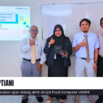 UJIAN SIDANG AKHIR SKRIPSI SOPI SEPTIANI PRODI TEKNIK KOMPUTER UNWIR