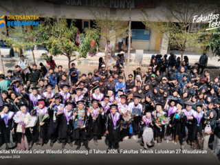 Universitas Wiralodra Gelar Wisuda Gelombang II Tahun 2026, Fakultas Teknik Luluskan 27 Wisudawan