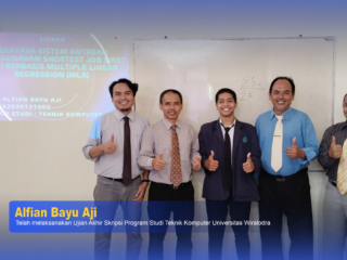 UJIAN SIDANG AKHIR SKRIPSI ALFIAN BAYU AJI PRODI TEKNIK KOMPUTER UNWIR
