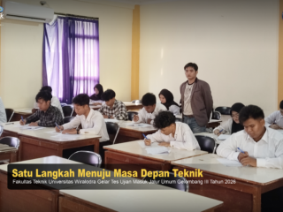 Fakultas Teknik Unwir Gelar Tes Ujian Masuk Jalur Umum Gelombang III, Siapkan Generasi Unggul di Bidang Keteknikan
