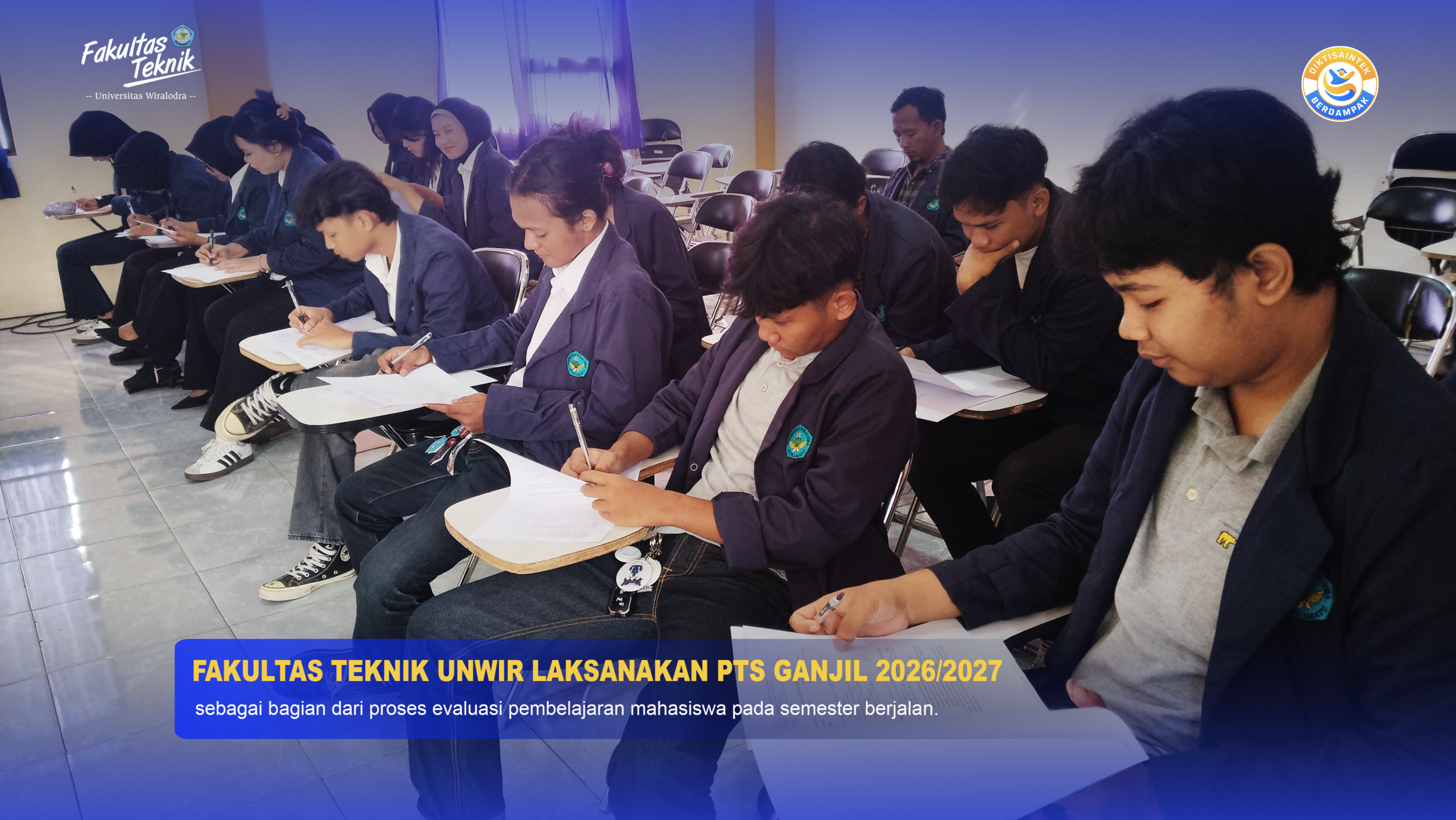 Fakultas Teknik Universitas Wiralodra Laksanakan Penilaian Tengah Semester (PTS) Ganjil Tahun Akademik 2026/2027