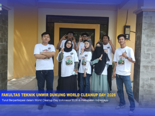 Fakultas Teknik Universitas Wiralodra Turut Berpartisipasi dalam World Cleanup Day Indonesia 2026 di Kabupaten Indramayu